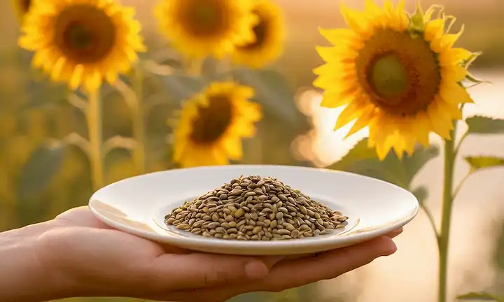 Una cálida luz dorada