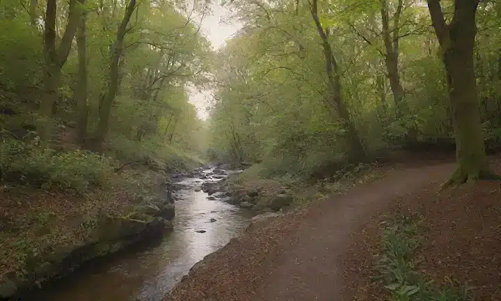 Un paisaje sereno